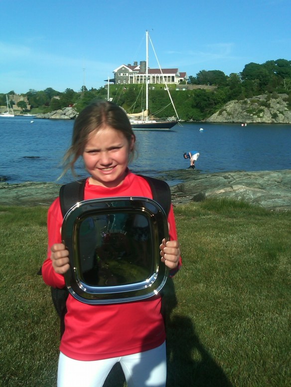 Vanessa Lahrkamp - White fleet champ 2014 SailNewport Youth Challenge